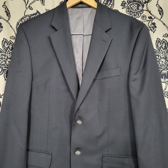 Lauren Ralph Lauren 100% wool black blazer Size 39L - Picture 5 of 12
